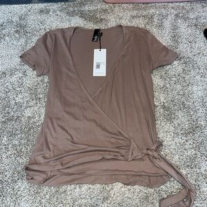 NWT BOBI light weight jersey top in java SIZE XS